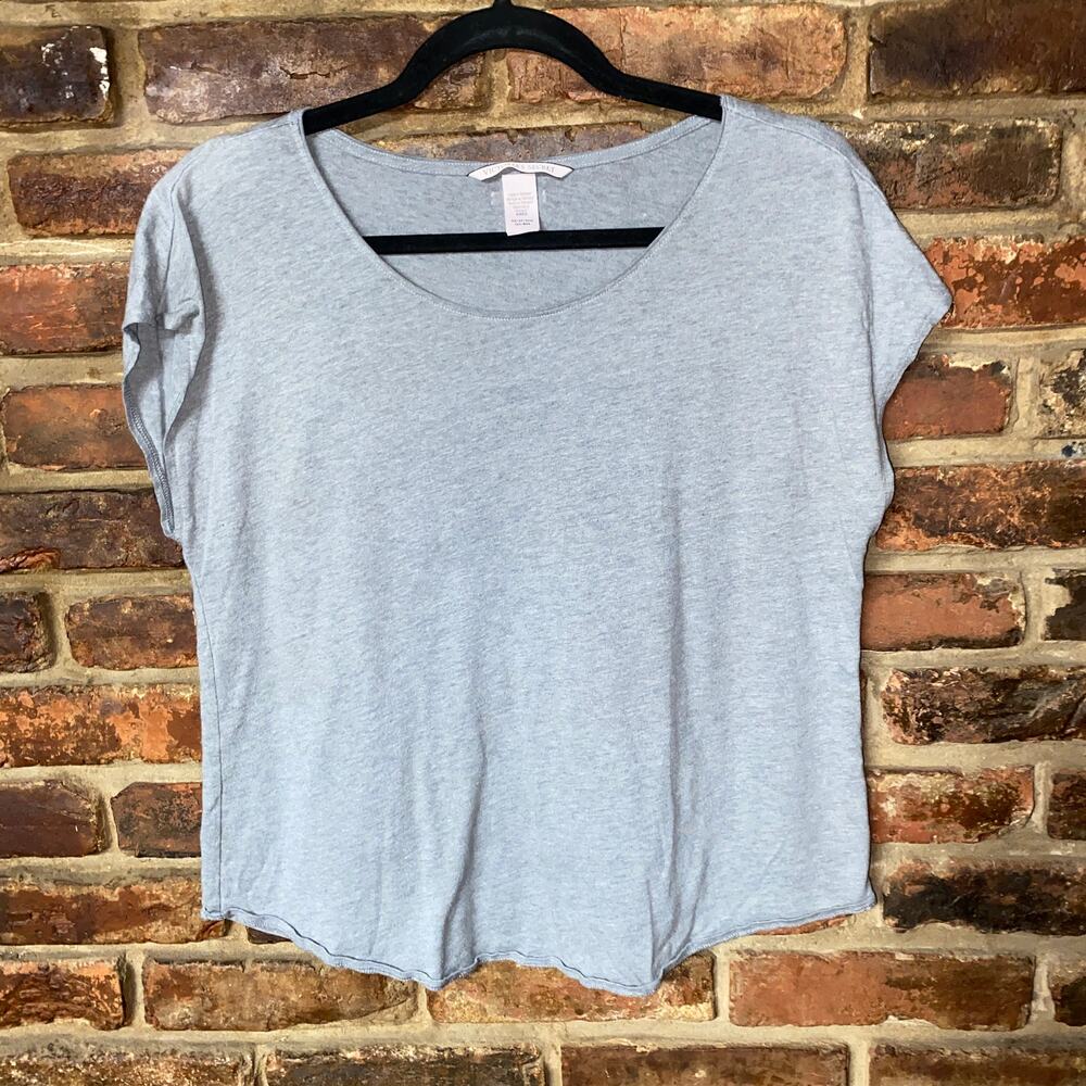 Victoria's Secret Gray Short Sleeve Sleepwear Pajama Top Women's Size XS
